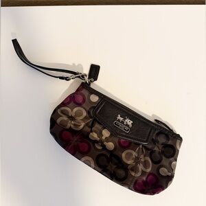 Coach Vintage Satin Wristlet